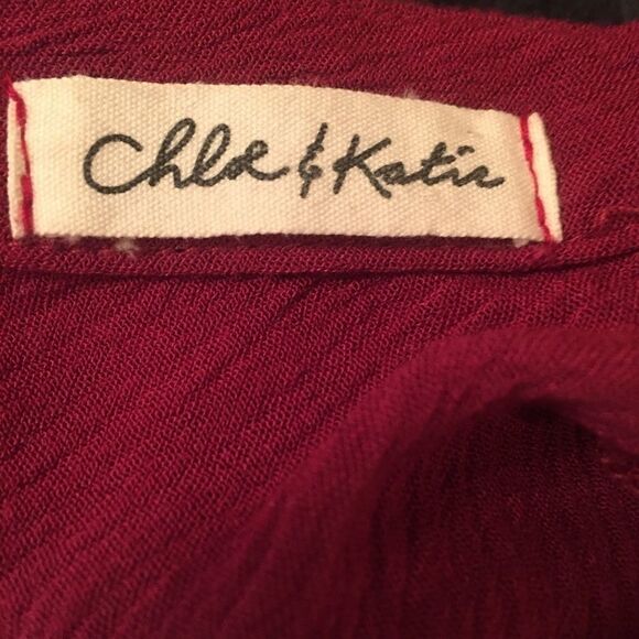 Chloe & Katie Cold Shoulder Lace Up Front Romper - Picture 5 of 6